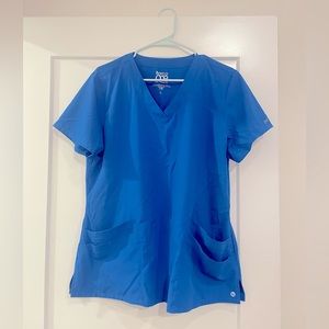 Barco One Royal Blue Scrub Top